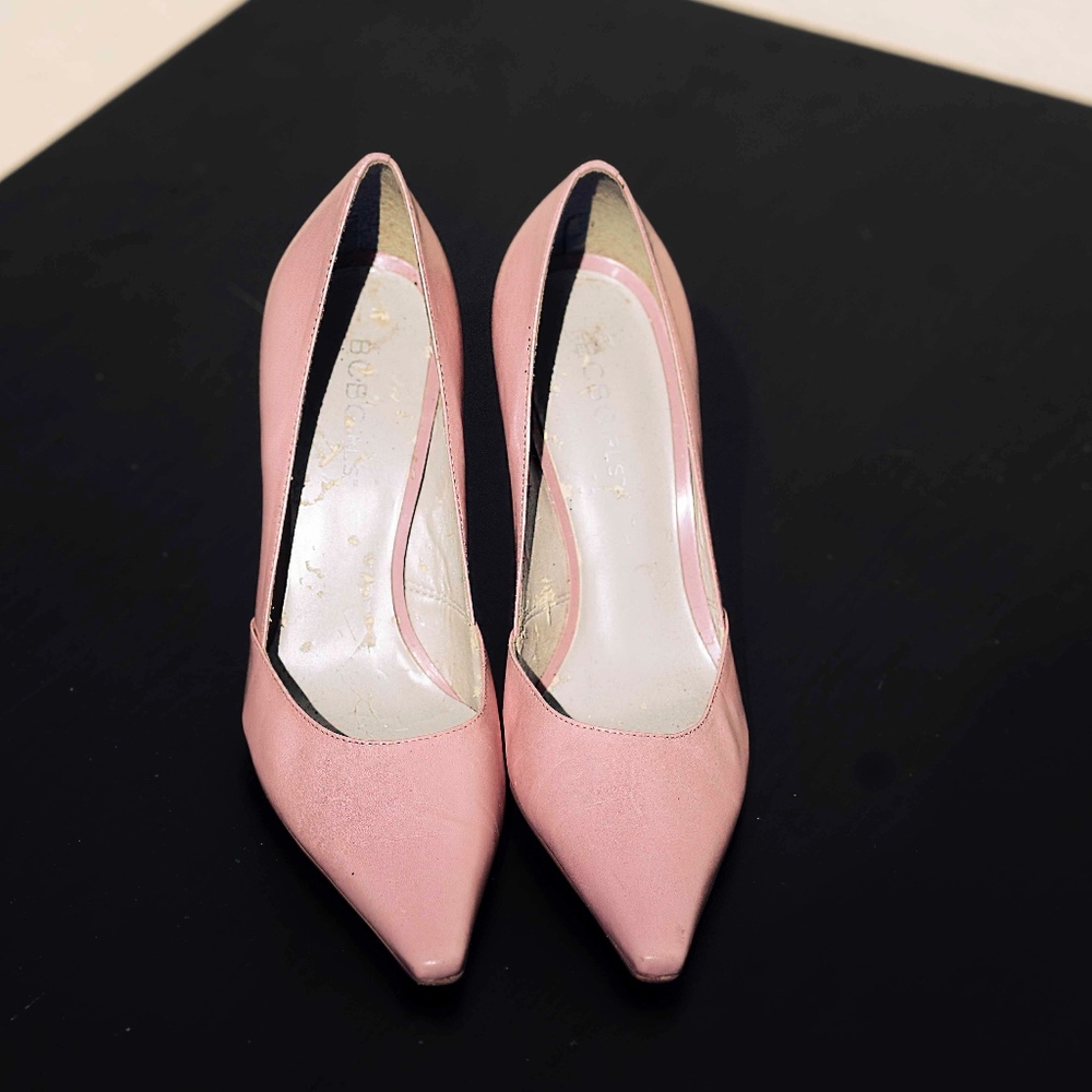 Soft Pink BCBG heels